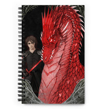 Load image into Gallery viewer, Murtagh and Thorn Spiral Notebook (Dark)
