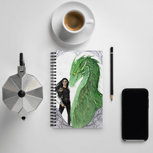 Load image into Gallery viewer, Arya and Fírnen Spiral Notebook
