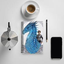 Load image into Gallery viewer, Eragon and Saphira Spiral Notebook
