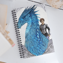 Load image into Gallery viewer, Eragon and Saphira Spiral Notebook
