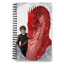 Load image into Gallery viewer, Murtagh and Thorn Spiral Notebook (Light)
