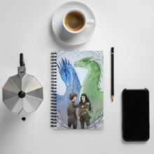 Load image into Gallery viewer, Eragon and Arya Spiral Notebook
