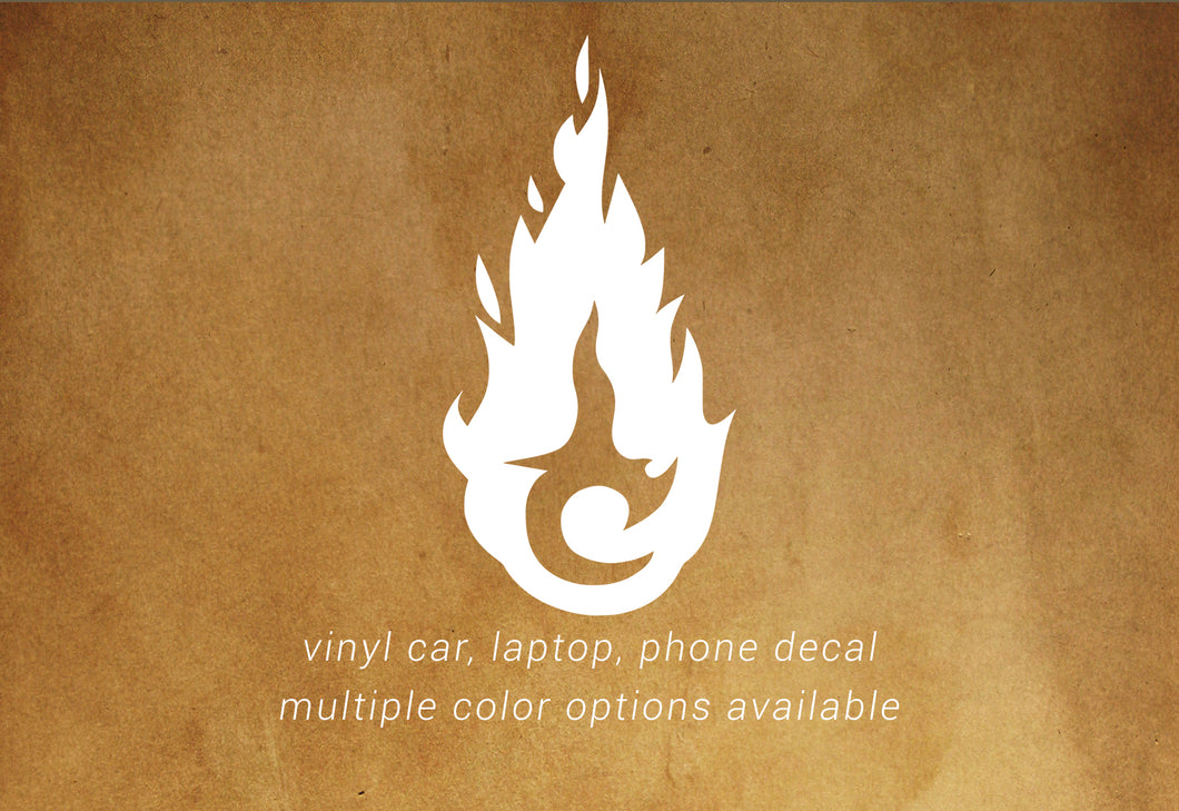 Brisingr In Flames decal - car, laptop, phone vinyl decal
