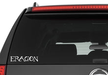 Load image into Gallery viewer, ERAGON book cover font decal - car, laptop, phone decal
