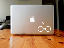 Load image into Gallery viewer, Harry Potter&#39;s Glasses decal - car, laptop, phone vinyl decal
