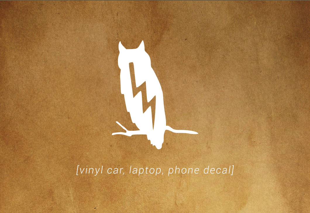 Harry Potter's Owl Hedwig decal - car, laptop, phone vinyl decal