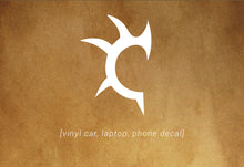 Load image into Gallery viewer, Elva&#39;s Forehead Symbol decal - car, laptop, phone vinyl decal
