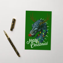 Load image into Gallery viewer, Saphira Christmas Postcard (6&quot;x4&quot;)
