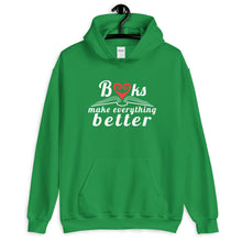 Load image into Gallery viewer, Books Make Everything Better Unisex Hoodie
