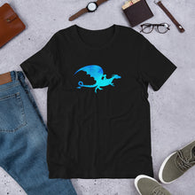 Load image into Gallery viewer, Female Dragon Rider (Long Hair) Unisex T-Shirt

