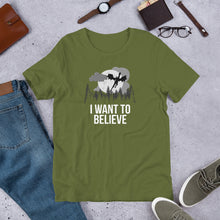 Load image into Gallery viewer, I Want to Believe in Dragons Unisex T-Shirt
