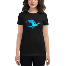 Load image into Gallery viewer, Female Dragon Rider (Long Hair) Women&#39;s T-Shirt
