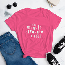 Load image into Gallery viewer, Muggle Struggle Women&#39;s T-Shirt
